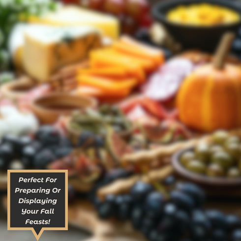 Pumpkin Spice & Everything Nice Cutting Board with Beveled Edge-Laser Engraved