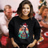 Funny Giraffe Christmas Sweatshirt-Unisex
