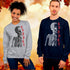 Spooky Skeleton Crewneck T-Shirt/Sweatshirt-Unisex