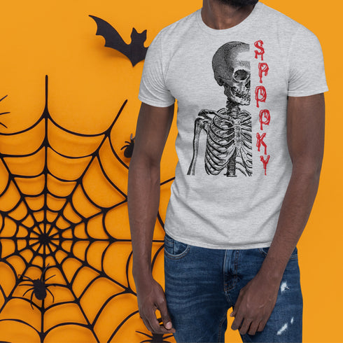 Spooky Skeleton Crewneck T-Shirt/Sweatshirt-Unisex